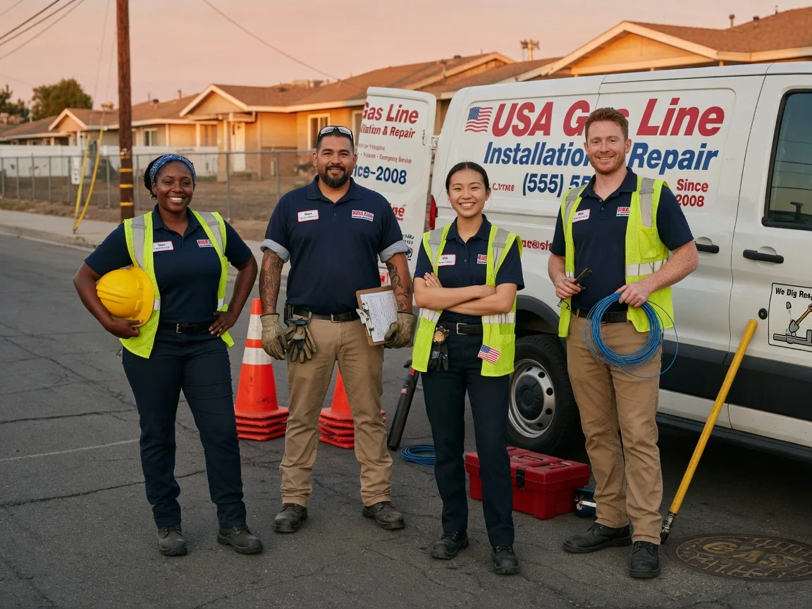 Gas Line Installation company in Lancaster, OH